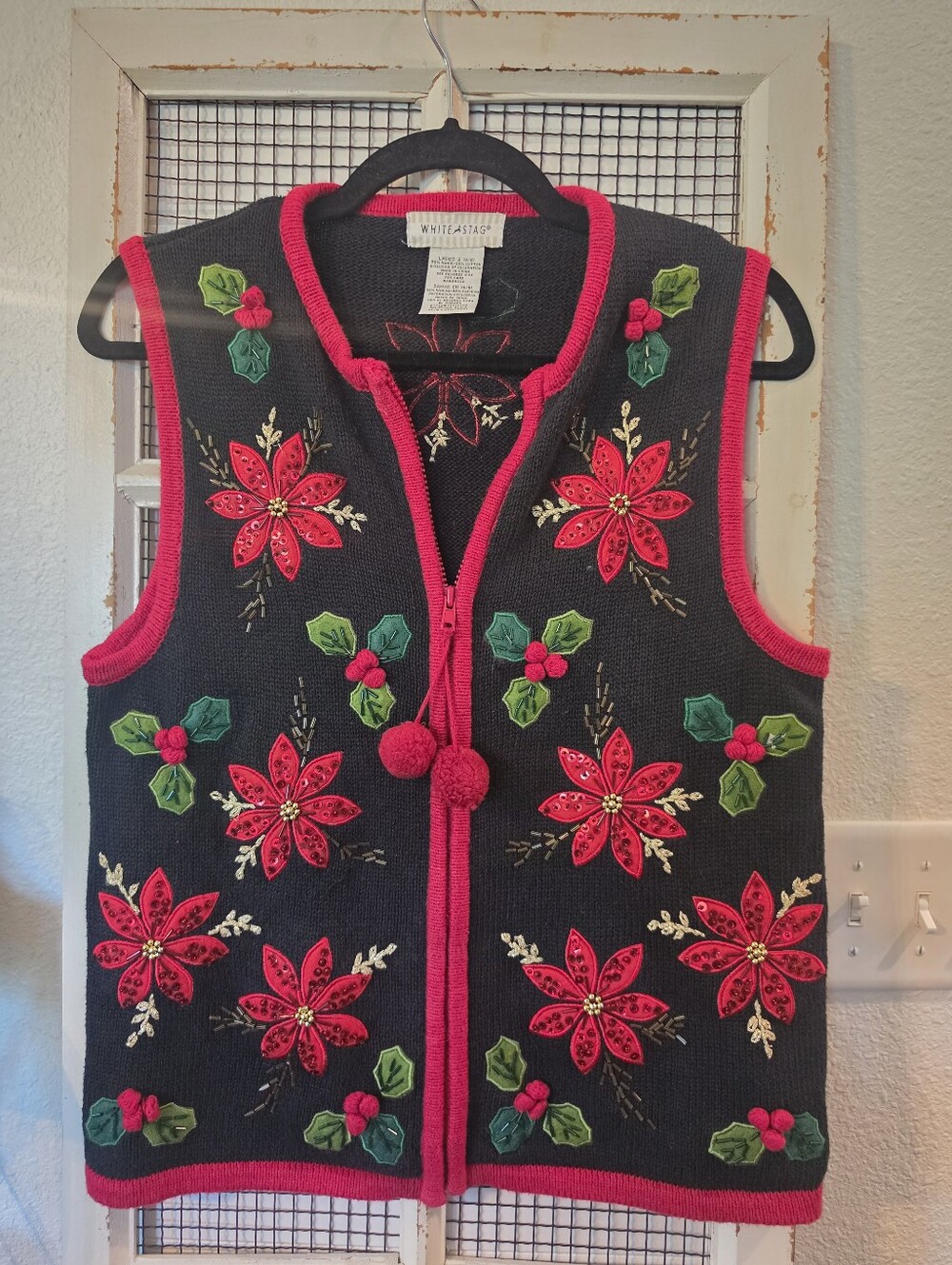 Vintage Christmas Vest